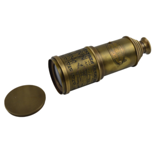 Télescope en métal en laiton de conception classique, meilleur pour un Design décoratif extérieur avec des finitions multicolores, binoculaire de télescope nautique - Product Image 3