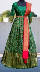 Bata Jacquard completamente cosida con manga completa y cinturón a juego, el más hermoso y el más nuevo, bata larga y fabricante, 2022, India - Product Image 4