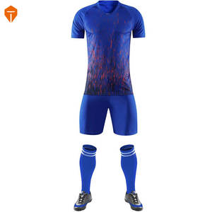 Soccer Jersey Wholesale Cheap Club And Team Latest Designs Youth Sublimated Neon Green Soccer Uniform Set Custom Football Jersey - Product Image 4