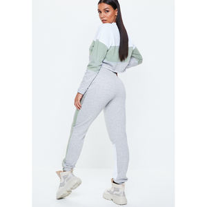 Femmes Slim Fit Sports Joggers Survêtements Poches Latérales O Cou Imprimé Casual Hommes Survêtements En Gros Respirant Jogging - Product Image 4