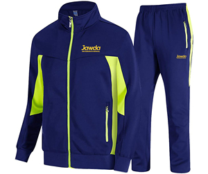 Survêtement de sport décontracté pour homme avec logo personnalisé, en molleton technique, grande taille, en coton, léger et respirant - Product Image 1