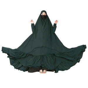 New Arrival Light Weight Muslim Women Satin <b>Kaftan</b> <b>Long</b> Sleeve Abaya - Product Image 2