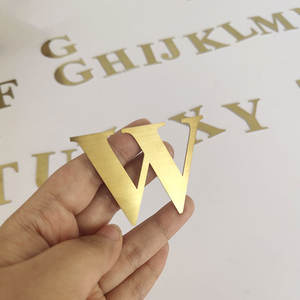 Stencil in Metallo Personalizzati, Lettere dell'Alfabeto, Citazioni, Adesivi a Specchio per Pareti, Decorazione Casa Personalizzata - Product Image 5