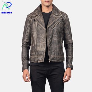 ใหม่เสื้อหนังหนาสําหรับผู้ชายฤดูหนาวฤดูใบไม้ร่วง 100% หนังต้นฉบับสไตล์ & เสื้อแจ็คเก็ตที่อบอุ่นขายส่ง - Product Image 2