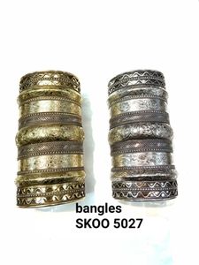 2021ใหม่กำไลโบโฮของอินเดียเครื่องประดับแฟชั่นทองเหลืองชุบออกแบบได้ตามต้องการแกะสลักเปิดง่ายกำไลสุดสร้างสรรค์ของผู้หญิง - Product Image 2