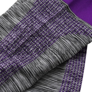 Fantastique ensemble de Yoga bleu à large ceinture personnalisé pour femmes, taille haute, fabriqué au Pakistan - Product Image 2