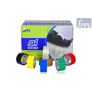 Indian Manufacture Heavy Duty Used Carton Packaging Bopp Self Adhesive Tape Warning Tape Bulk Supply - Product Image 1