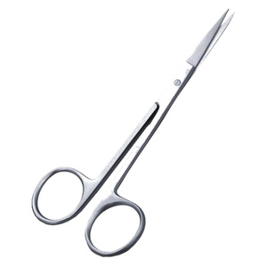 ผ่าตัดมืออาชีพ Apical สแตนเลสขโมยกรรไกรไอริสตรงโค้ง4.5นิ้วเย็บกรรไกรไอริส - Product Image 2