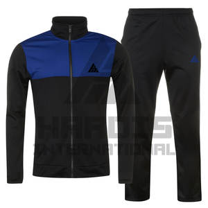 Vente en gros de vêtements pour hommes ensemble de survêtement de jogging deux pièces coupe ajustée meilleure qualité nouveau style de survêtement - Product Image 2