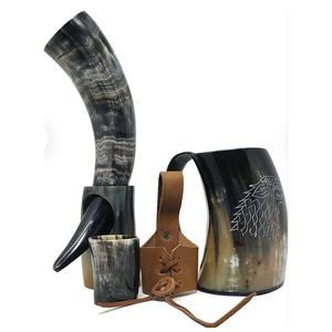 Venta caliente de alta calidad Cuerno de búfalo Bebederos para el hogar Hotel o restaurante Diseño animal elegante - Product Image 4