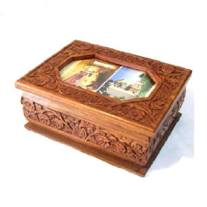 โกศไม้สำหรับสัตว์เลี้ยงทำจากไม้รูปอุ้งเท้าขายดีขายดี | โกศใส่ศพไม้ | ตกแต่ง | - Product Image 3