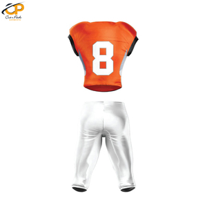 พรีเมี่ยมขายส่งที่มีคุณภาพที่ดีที่สุดที่ขายดีที่สุดขายร้อนนุ่มระเหยผู้ชายสวมอเมริกันฟุตบอลเครื่องแบบ - Product Image 2