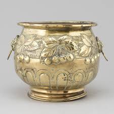 Durable Pure Brass <b>Hanging</b> <b>Basket</b> Planter Flower Vase Decorative Round <b>Garden</b> Flower Pot Used with Flower/green Plant Modern - Product Image 2