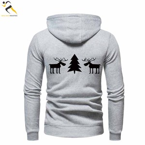 Sudaderas con capucha de manga larga de último diseño para adultos Técnicas bordadas de tela suave impermeables - Product Image 6
