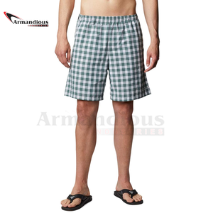 Wholesale Customizable High Street Style Summer Beach <b>Mens</b> Swim <b>Trunks</b> Solid Pattern Water Sports Shorts - Product Image 1