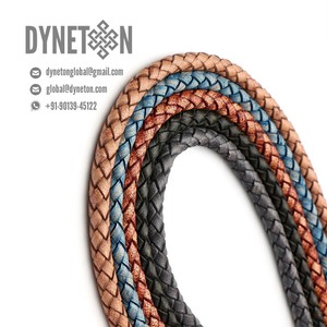 2026 Wholesale 1mm 2mm 3mm 4mm 5mm <b>Braided</b> Leather <b>Cord</b> for Jewelry Necklace Bracelets All Sizes and Colors - Product Image 5