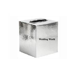 Porte-serviettes fait main de qualité supérieure Boîte à mouchoirs décorative classique et élégante Boîte à mouchoirs en métal artisanale du fabricant - Product Image 6