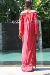 Elegant Novelty <b>Sexy</b> Shoulder Floor Length Long Split Sleeve Eco-Friendly Lace Maxi <b>Dress</b> Wholesale <b>Summer</b> Women's Fashion Gown - Product Image 2