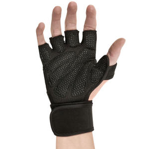 Gants d'haltérophilie rembourrés en néoprène pour hommes femmes séances de gymnastique cyclisme sport de suivi avec protection complète de la paume soutien du poignet - Product Image 3