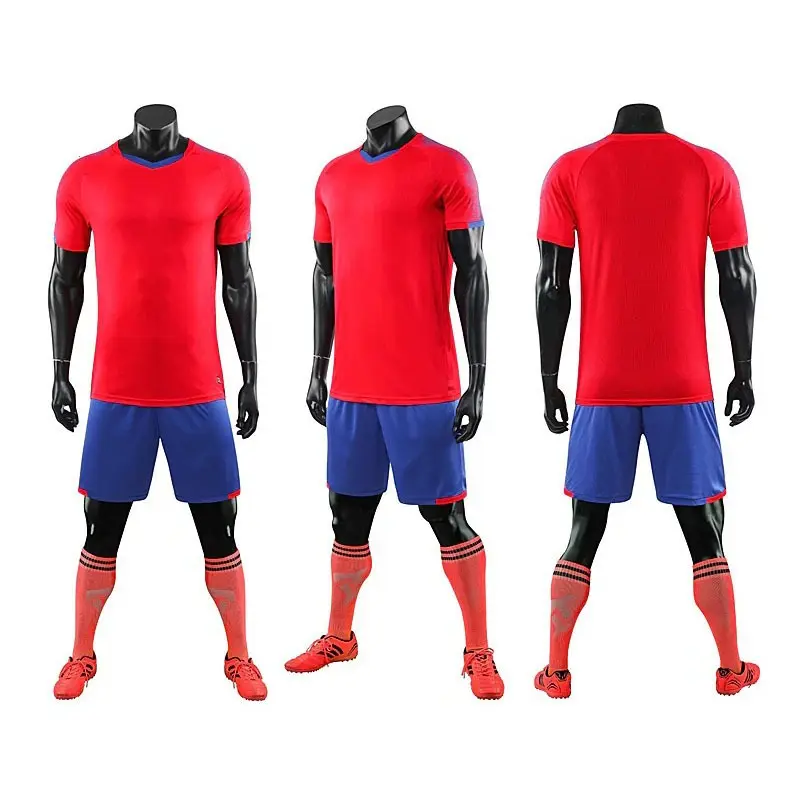 Personalized Men Football Soccer uniforms Kids Jersey Adult Sublimation soccer jerseys Suit dress wear Sports Uniforms Training