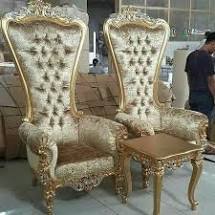 Best Selling High Quality Custom Order High Back Syahrini Sofa <b>Chair</b> Living Room Furniture - Product Image 3