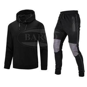 Logo personnalisé Hommes Polaire Fait Jogging Hoodies Survêtements pour Homme Barco Cuir Survêtement Fabrication - Product Image 1
