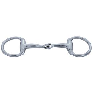 2024 allemand de haute qualité en acier inoxydable Bit Dee Ring Eggbutt Double-Jointed/Broken Snaffle Silver Embouchure - Product Image 4