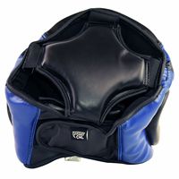 Protège-tête d'entraînement de boxe Fit 2 Fight, en ABS+PC et cuir PU, respirant, réglable, couleur personnalisée, protection intégrale du visage, ovale