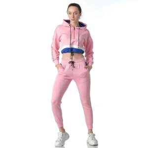 professional Popular Custom High Quality new Fashion wholesale cheap cotton factory blank new design <b>tracksuits</b> for <b>women</b> - Product Image 1