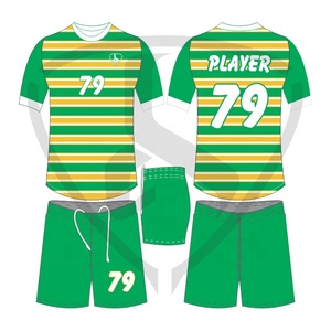 Uniforme de Fútbol Sublimado Personalizado al por Mayor, Manga Corta, Transpirable, Absorbente de Humedad, Ecológico, Antibacteriano - Product Image 6