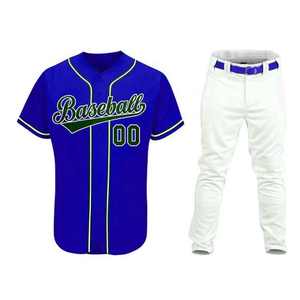 Uniformes de baseball OEM ODM / Uniformes de baseball sublimés de haute qualité avec logo personnalisé, écologiques et respirants / Baseball d'équipe - Product Image 4