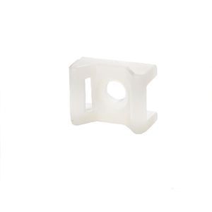 Support de serre-câble en Nylon de haute qualité Type de selle en plastique blanc réutilisable pour vis 16x22 MM 16,5x22 MM diamètre 4.5/6.8/5.8 MM - Product Image 2
