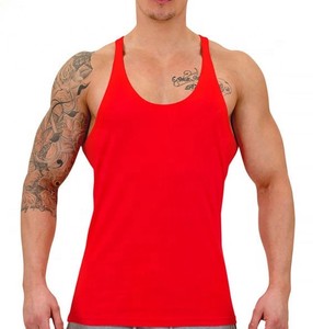 Custom White tank tops for <b>men</b> plain <b>men</b> <b>singlet</b> tank top with your own logo - Product Image 4