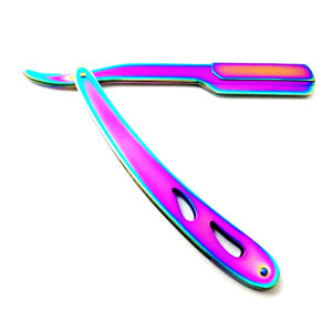 Mango de madera americano Maquinilla de afeitar recta Instrumento quirúrgico de acero inoxidable Fuente de energía eléctrica Color personalizado - Product Image 3