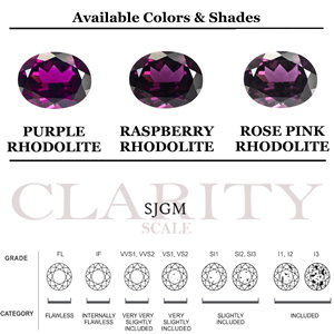 2X4mm โกเมน rhodolite ธรรมชาติตัดเหลี่ยมเพชรพลอยหลวม - Product Image 2