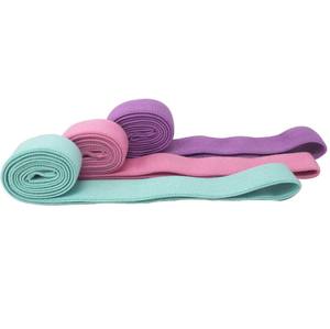 Jeu de bandes de résistance en tissu, 3 pièces, longues, exercice physique, résistantes - Product Image 3