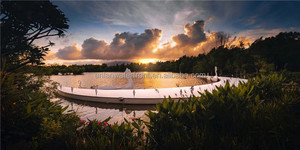 Plataforma Flotante de agua <span class=keywords><strong>Marina</strong></span>, tipo luna, precio de fábrica - Product Image 6