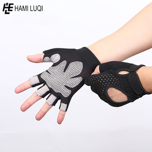 Wholesale Crossfit Leather Gym <b>Gloves</b> for Sports Spandex <b>Weight</b> Lifting <b>Gloves</b> for Workout Bodybuilding & Power <b>Training</b> - Product Image 6