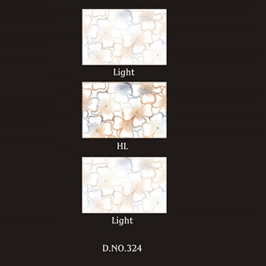 กระเบื้องผนังเซรามิกขนาด300X450มม. ดีไซน์ทันสมัยพื้นผิวมันเงาเนื้อแข็งสำหรับห้องน้ำห้องครัวร้านกาแฟฯลฯคุณภาพส่งออก5มม. - Product Image 6