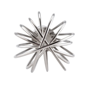 Fouet à main batteur à oeufs en acier inoxydable fouet français pour pianos métal durable et matériel de bambou outils essentiels pour la cuisson des œufs - Product Image 2