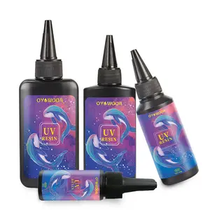 UV LEDレジンクラフトを作るDIYギフトジュエリー用のサプライヤー1000g硬化性硬化UV樹脂