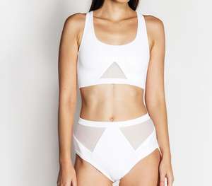 Shemax 2023 Top Qualité Vente Chaude Personnalisé En Gros Pole Dance Top & Bottom Swan - Product Image 3