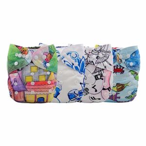 Couche en tissu pour bébés 100% coton biologique, couche-culotte de haute qualité - Product Image 2