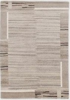Tapis indo-népalais exclusif, noué à la main, fabriqué à la machine, 60 nœuds, tissage plat, abstrait, en laine/soie, lavable, résistant aux taches, réversible