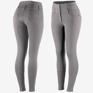 Joxar 2024 Pantalones FS de Silicona para Mujer de Cintura Alta de Alta Calidad Venta Caliente Personalizado al por mayor Producto Ecuestre de Equitación - Product Image 5