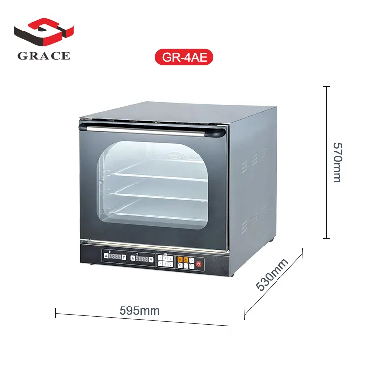 Industrial Convection Oven Baking Convection Cooking Stainless Steel Oven