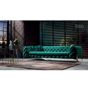 Hoge Rug Met Opslag Chesterfield Sofa Cum Bed Hoek L Vormige Drie Zits Tweezitter Single Seater Turkse Meubels