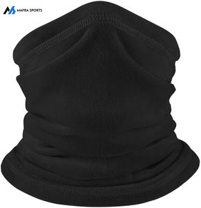 Venta al por mayor personalizado al aire libre multifuncional Tubular Fleece Bandana tubo de cuello ecológico con opciones de tamaño - Product Image 1