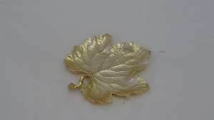 Hot Vantage aluminium plaqué or brut de haute qualité feuille Design plateau de service luxe moderne fantaisie Offre Spéciale pas cher plat de service - Product Image 6