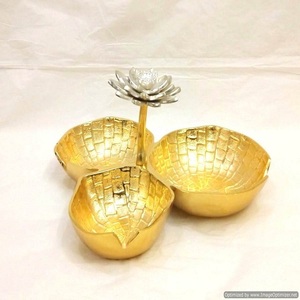 New Arrival Vintage Home Kitchenware Food <b>Dessert</b> Serving <b>Bowl</b> Luxury Party Wedding Serving Chip and Dip <b>Bowls</b> <b>for</b> Top Sale - Product Image 5